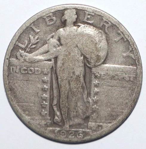 1926 S Standing Liberty Quarter FINE (M143)