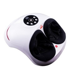 Self Mate Shiatsu Foot Massager Heat Air Compression White