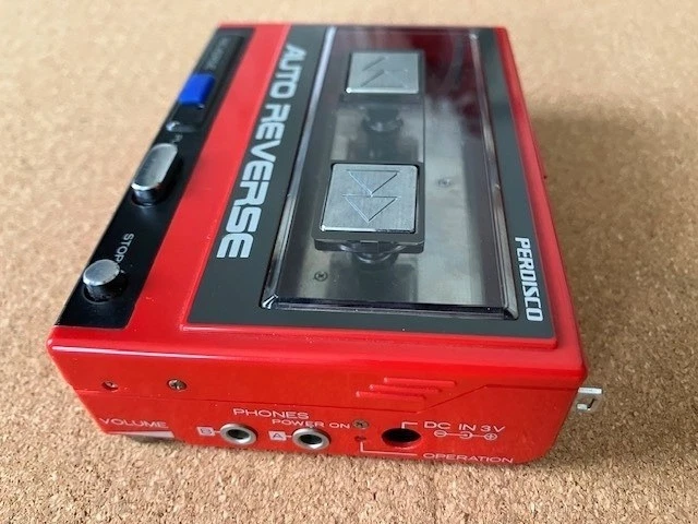 Reproductor de casete estéreo Hitachi Perdisco CP-7 Walkman vintage años 80 Japón raro Foto 4 de 4