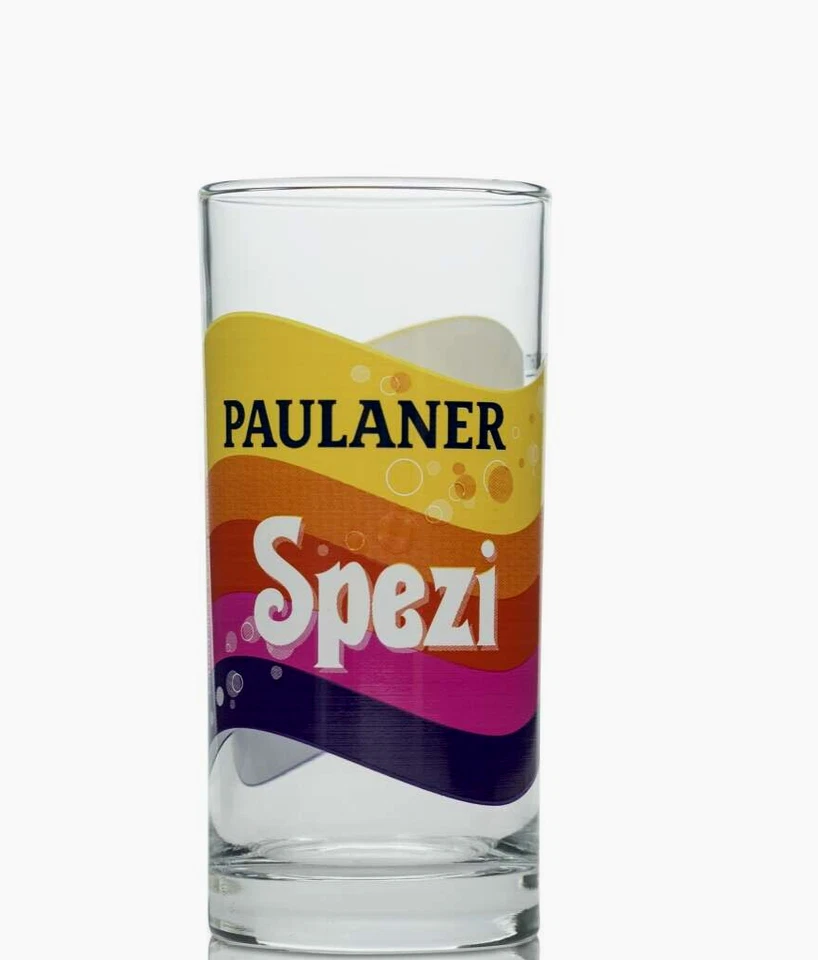 Paulaner Spezi soft drink glass 0.2l Cola soda mix glasses gastronomy collector