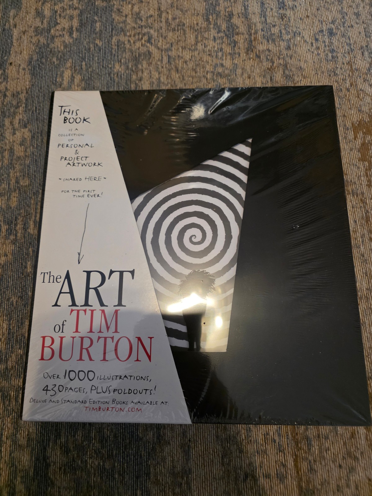 The Art of Tim Burton - Hardback Book brand new And Sealed