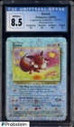 2002 Pokemon Legendary Collection #74 Eevee Reverse Holo Foil CGC 8.5 NM-MT+