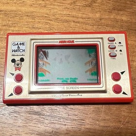 Nintendo GAME & WATCH Mickey Mouse 1981 JAPAN Vintage Pre-owned