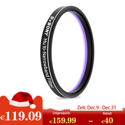 Svbony SV240 Multibandpass-Fotofilter,2'' Teleskopfilter Hohe Durchlässigkeit