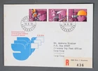 MayfairStamps Switzerland FDC 1978 Strip SUVA,CAN & INSAI Bern Registered to Hon