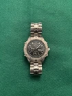 Seiko Chronograph 7T32-6E40 Vintage Battery Quartz Watch PARTS/REPAIR untested