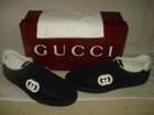 100% AUTHENTIC NEW MEN GUCCI NEW G74 BLACK SUEDE & CANVAS SNEAKER UK 12/US 13 — photo 6
