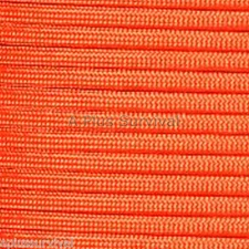 International Orange Paracord 50 Foot 550 lb Bracelet Camping Survival Kit Rope