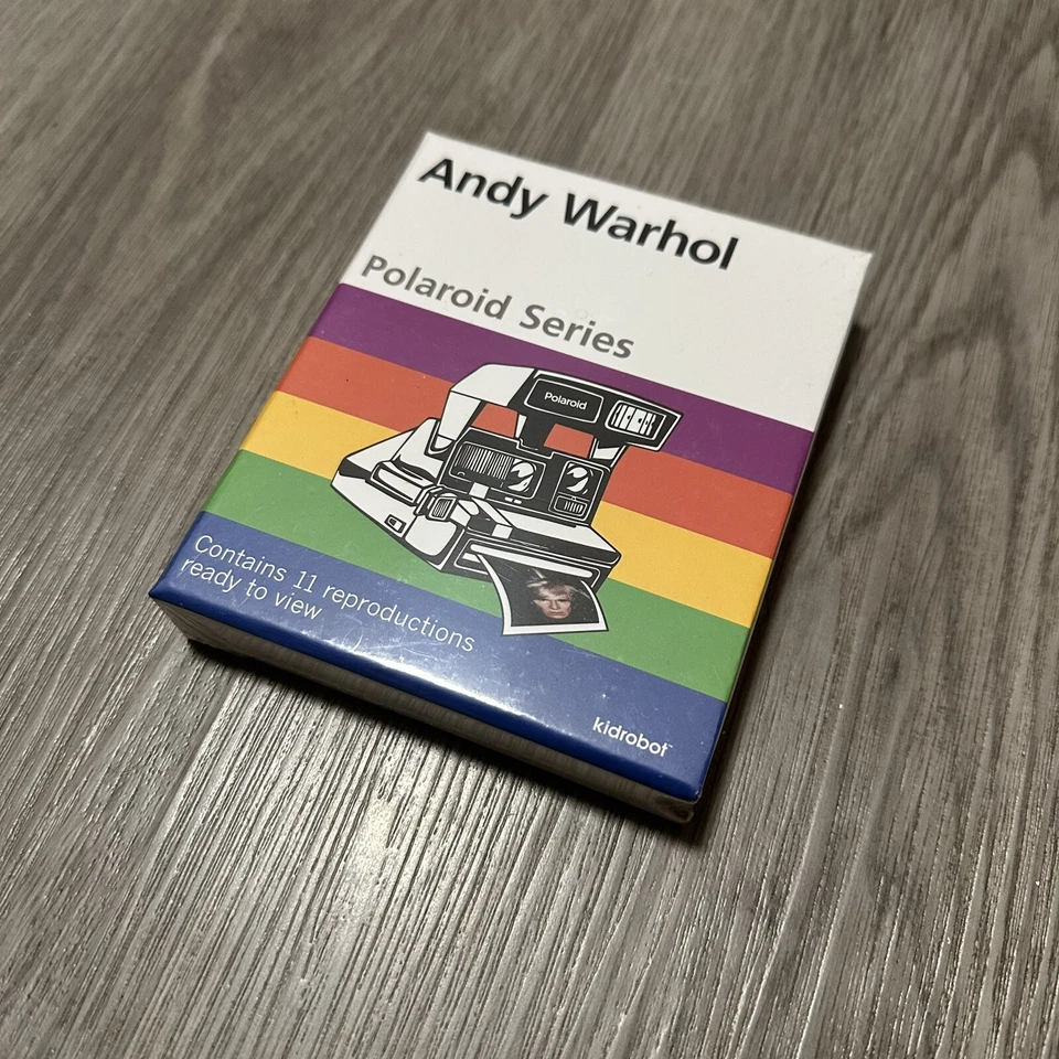 Kidrobot x Andy Warhol Polaroid Brillo Medium Plush Dunny Series 2 Campbells Set - Image 4 of 4