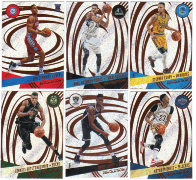 2016-17 Panini Revolution Basketball - Base Cards and RC's - Pick From #'s 1-150