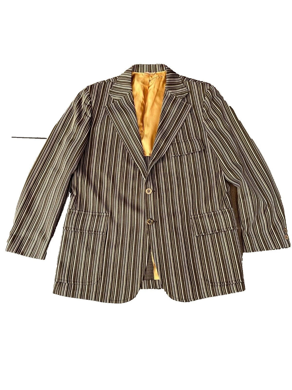 Chaquetas de Traje VINTAGE sintético de discoteca y Blazers para hombres