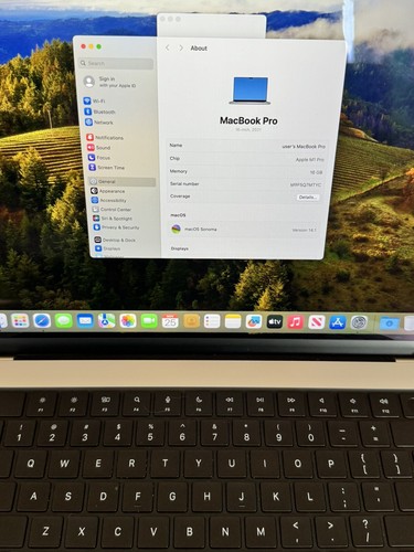 Apple MacBook Pro 16", M1 Pro 2021, 16GB Ram, 512GB SSD - Gris (Caja abierta) - Imagen 2 de 6