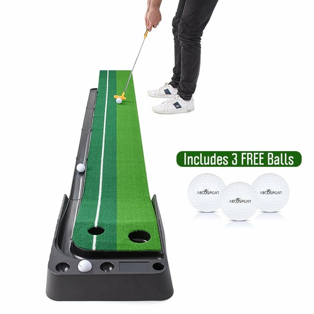 Golf Putting Mat Domestique Hight Tech Carpet Track Visibility