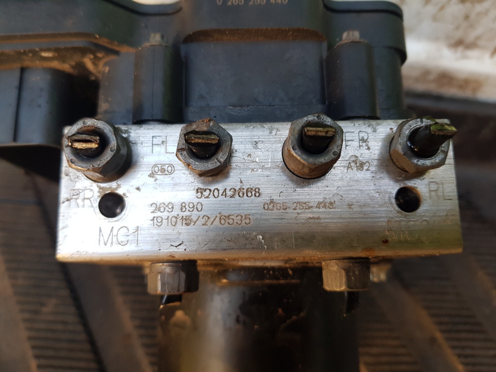 2017 Fiat 500 Brake ABS Pump Module 52042668 Ref7598 for sale 