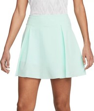 Nike Women's Dri-FIT 17" Long Golf Skirt DD0350-379 Mint Foam Sz Small FREE SHIP