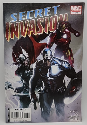 Secret Invasion #6 Gabriele Dell'otto Cover (Marvel Comics November 2008)