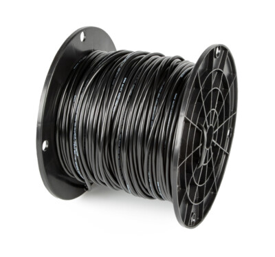 Belden 8451-200-BLACK 200' Wire Audio Cable 22g 1p