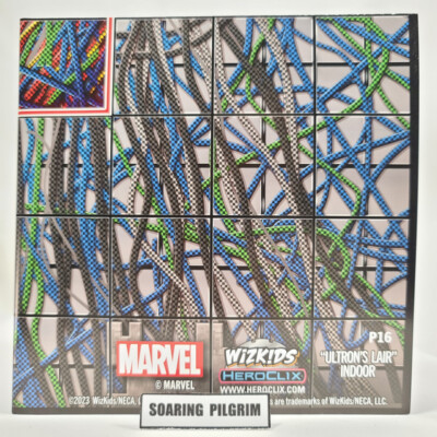 Marvel Heroclix ULTRON'S LAIR - OP MAP Avengers 60th Anniversary Set