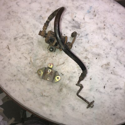 #ad 1990 1996Dodge Stealth fuel pressure line filter bracket hardware rusty metal S3 $18.74