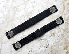 Four Leaf Clover Engraved Black Band for Fitbit Versa Lite 2 3 4 Sense 1 2 B-SR1