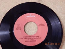 Linda Manning: Since They Fired The Band Director / 45 Rpm Mercury 72875