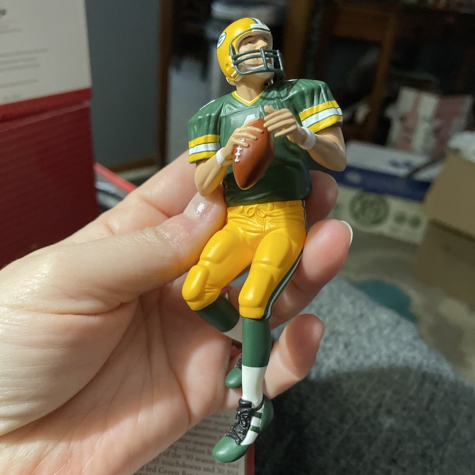 2001 Hallmark Ornament Brett Favre 7th In “Football Legends” series
