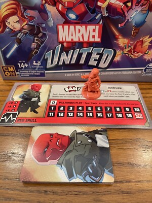 CMON MARVEL UNITED - RED SKULL Core Game Piece CoolMiniOrNot KS multiverse x-men