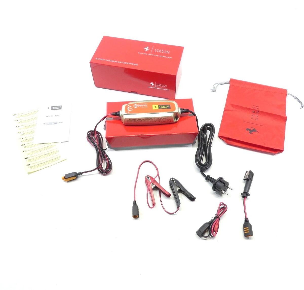 メンテナンス Ferrari Battery Charger and Conditioner Original Ferrari Batterieladegerät Ladegerät Battery Charger