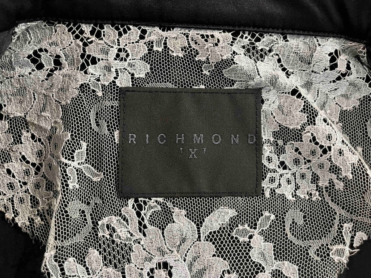 RICHMOND Veste Femme Coton Satin Smoking Tuxedo Femme Fête Veste SZ.S RICHMOND Veste Femme Coton Satin Smoking Tuxedo Femme Fête Veste SZ.S