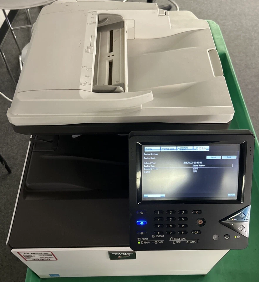 Sharp MX-C301W Color BW Printer Scanner Copier - Fast Shipping - Missing Tray - Image 4 of 4