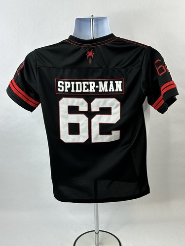 Amazing Spiderman 2 Marvel Comics #62 Football Jersey Shirt Boys Size Large - Picture 3 of 10