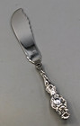 Lily by Whiting div. of Gorham Sterling Silver flat handle Master Butter 6 7/8"