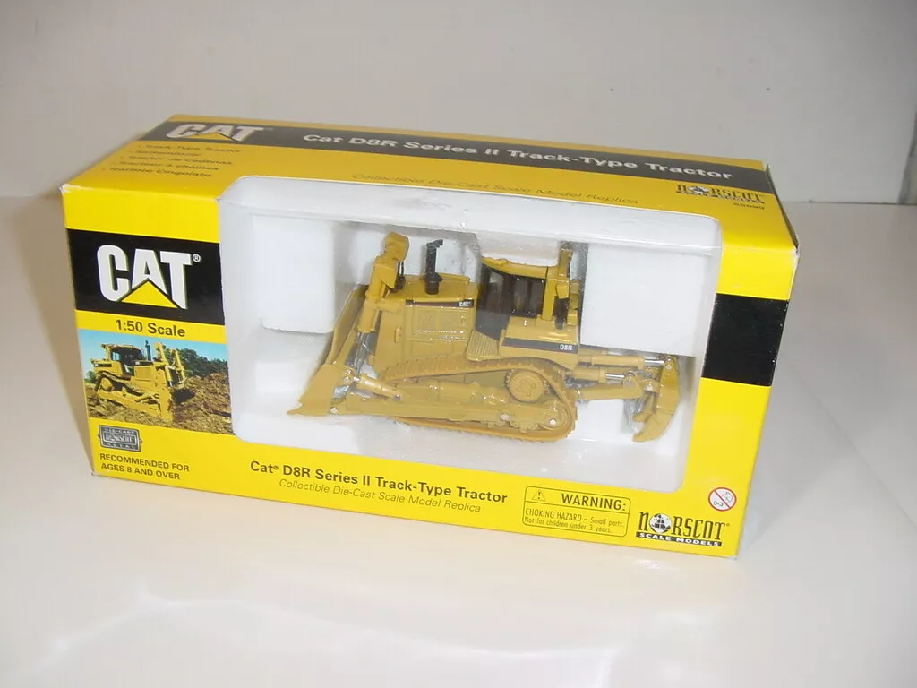 1/50 CAT D8R Series 2 Track Type Tractor W/Ripper by Norscot NIB!