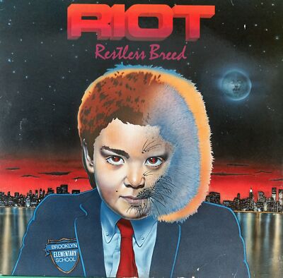 Riot - Restless Breed [Vinyl LP] | Elektra | Germany, 1982 | First Year Press