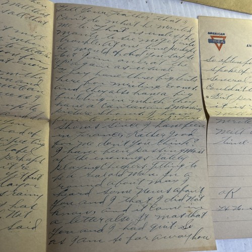 WW1 Letter Home to Sarcoxie MO Missouri World War One 1918-1919 Soldiers Mail - Picture 10 of 12