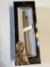 CROSS Click Star Wars C3PO Gel Ink Pen *New in Character Box *Retired