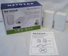 Netgear Powerline AV 200Mbps Mini Adapters XAVB1301