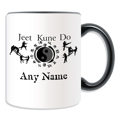 Personalised Gift Jeet Kune Do Emblem Mug Money Box Cup JKD Bruce Lee Kung Fu - Picture 6 of 20