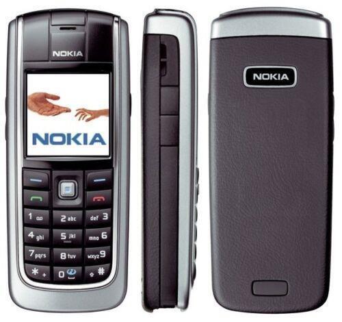 Nokia 6021 Black Silver Classic Retro Basic Mobile Phone - Good Condition