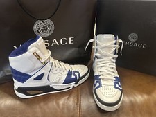 VERSACE Mens Ophion Oro Tribute Medusa High Top US Size 14 EU 470 New In Box!!