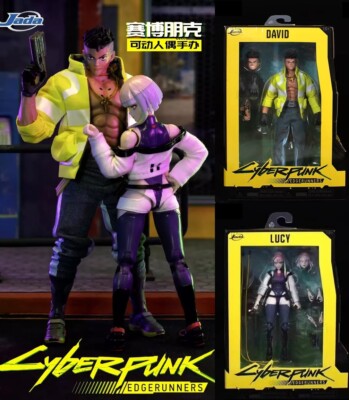 CYBERPUNK Edgerunners David Martinez Lucyna Kushinada Premium Manga Figures