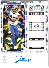 2022 Contenders LANCE McCUTCHEON RC Auto Cracked Ice #05/22!!! MSU