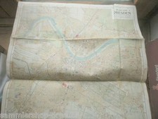 LD2019 Meinhold  Plan von Dresden verbreiterten Straßenzügen, Farblithographie