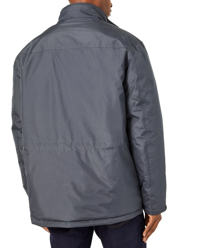 Parka utilitaria para hombre Ben Sherman carbón talla mediana Foto 2 de 4