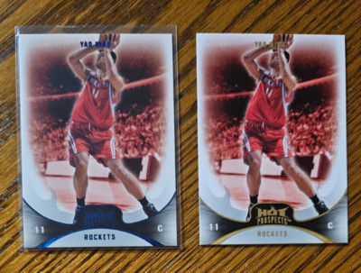 Yao Ming -2008-09 NBA Hot Prospects Blue + Base No.60  -Houston Rockets