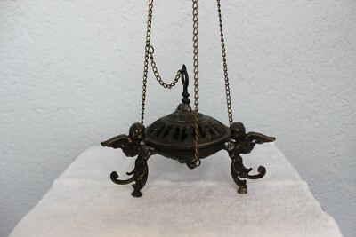 Brass Censer, Censer Burner, censer hanging, censer catholic, censer antique