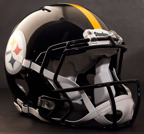 PITTSBURGH STEELERS Riddell Speed CU-S2BD-SW Football Helmet Facemask/Faceguard - Picture 3 of 4