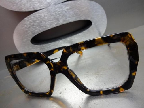 HUGE OVERSIZE VINTAGE Style Clear Lens EYE GLASSES Thick Tortoise Fashion Frame - Picture 7 of 10