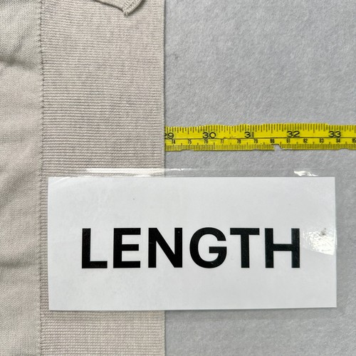 AllSaints Reya Cardigan Womens Medium Grey Long Sleeve Cold Shoulder Open Front - Picture 11 of 11