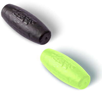 Black Cat Front Zone Weight Wight Sinker 10-40 g Black/Glow  Wels Waller Vorfach